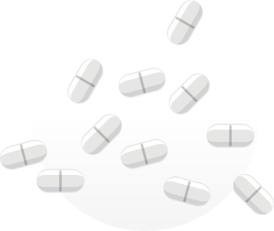 vector graphic of pills